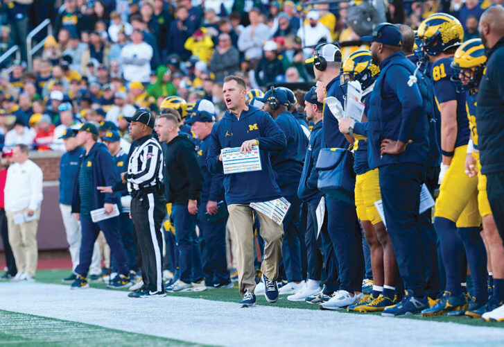 True Blue: Duncansville native Garrett Clawson relishes his job on Michigan football staff